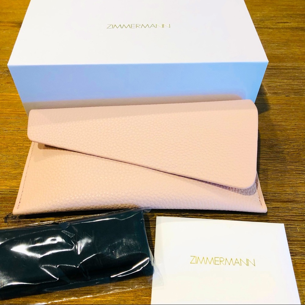 ✨SOLD✨NWT ZIMMERMANN Amelie Sunglasses Burnt Red, Burgundy & Gold ♥️ - Picture 6 of 9